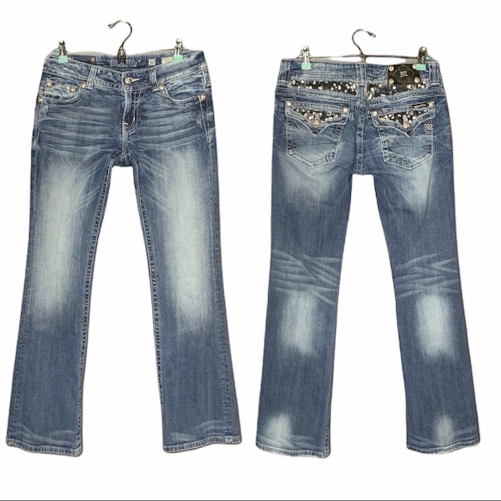 Miss Me Sequins Bootcut Jeans Size 30